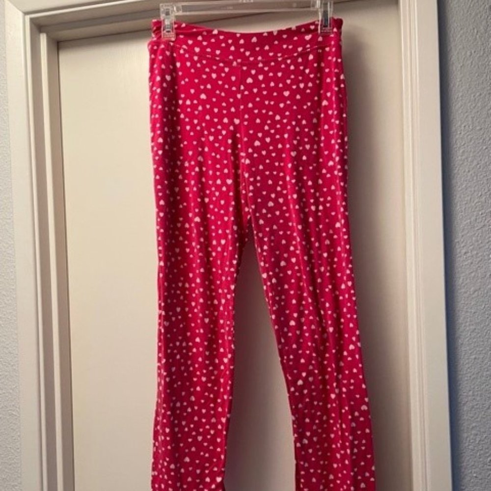 Soma COOL NIGHTS Sleep Pants, Size Small, Great Condition Pink with Hearts